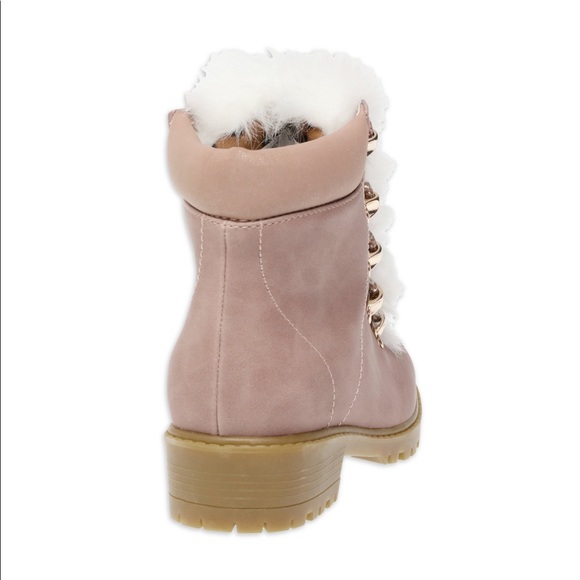 Women’s Sz 8 Faux Fur Lined Lace-up Sneaker Boot - Picture 5 of 6